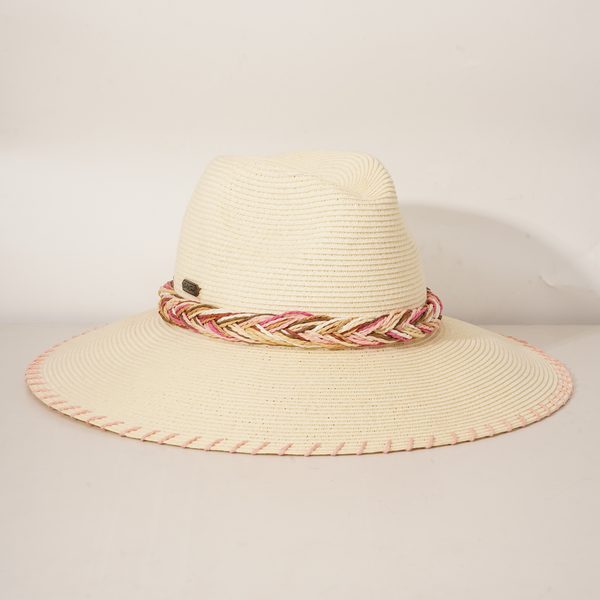 Poly Braid Fedora hat style